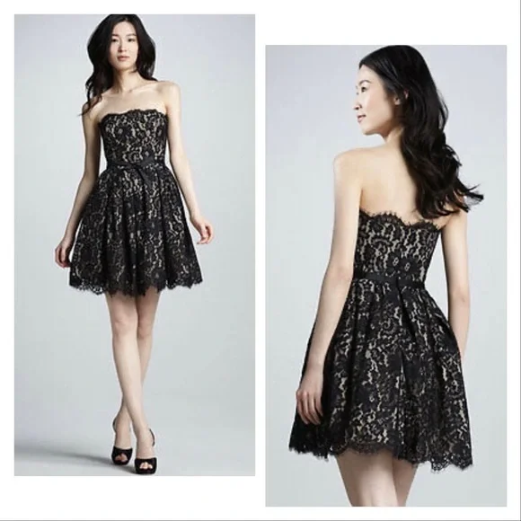 ROBERT RODRIGUEZ Target EUC Black Lace Cocktail Dress - Picture 3 of 16
